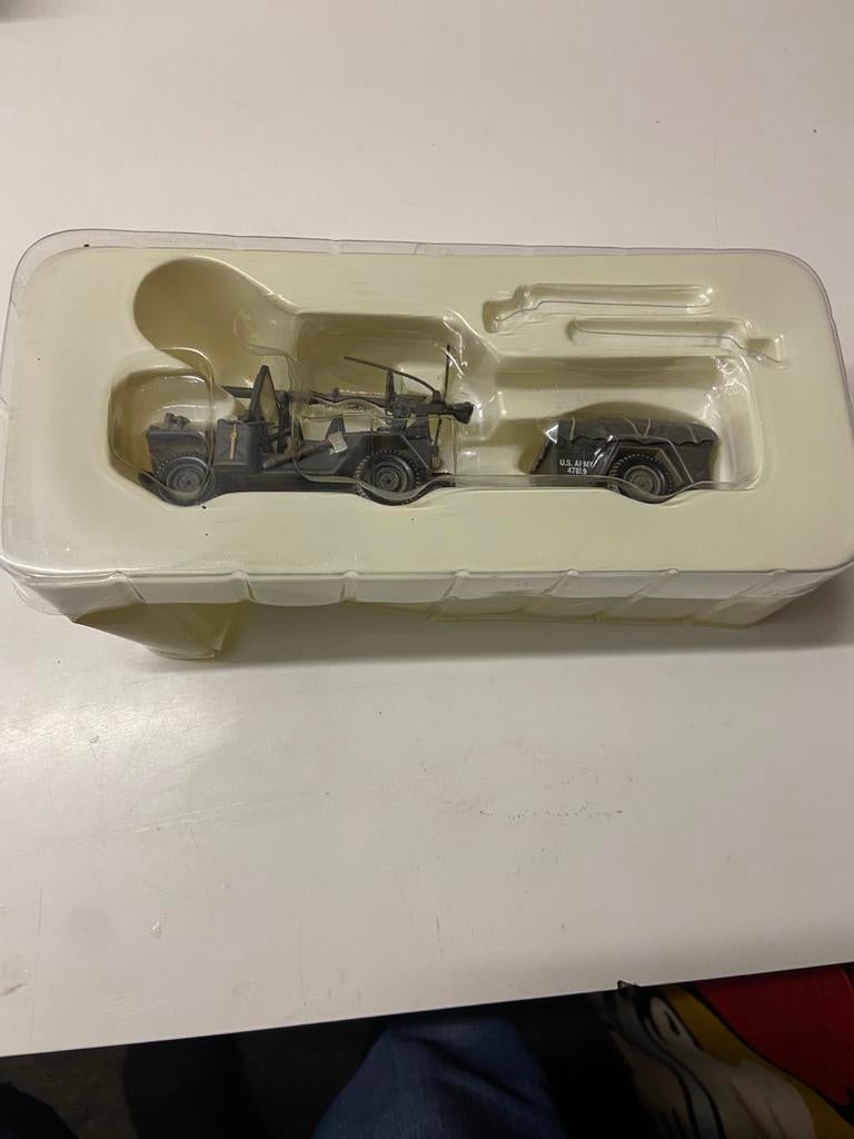 Corgi jeep met aanhanger Vietnam oorlog, Ophalen of Verzenden, Zo goed als nieuw, Auto, Corgi