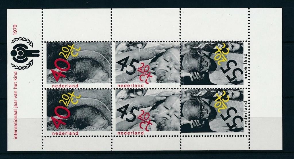 Nederland 1979 Kinderpostzegels blok NVPH 1190 Postfris, Postzegels en Munten, Ophalen, Postfris