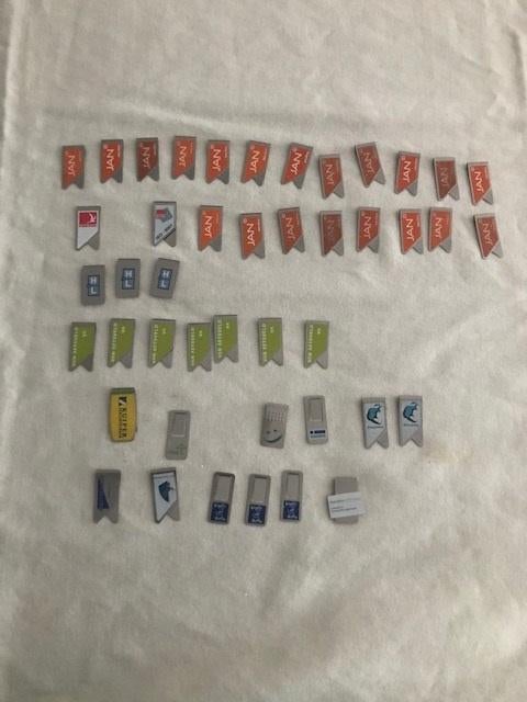 Reclame / promo/ paperclips 43 stuks, Verzamelen, Ophalen of Verzenden, Zo goed als nieuw, Reclamebord