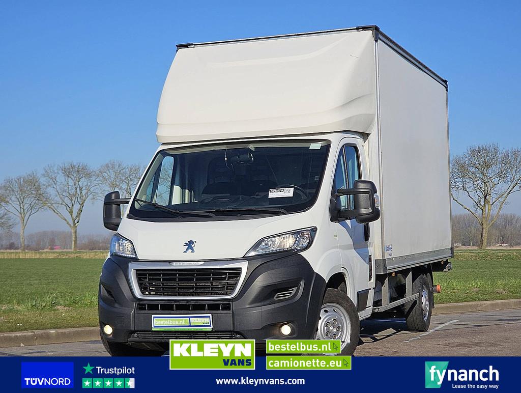PEUGEOT BOXER 2.0 bakwagen laadklep!, Auto's, Navigatiesysteem, Gebruikt, Euro 6, Bedrijf