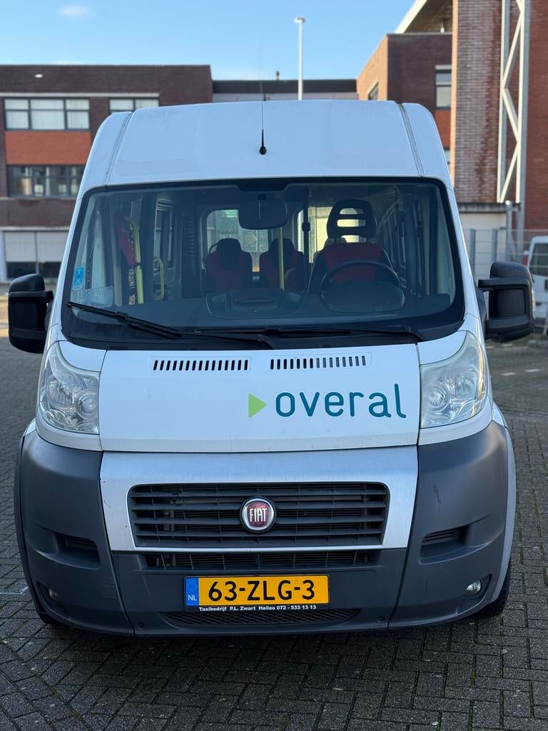 Fiat Ducato 2012 Wit benzine, Auto's, Overige carrosserieën, Wit, Origineel Nederlands, Bedrijf