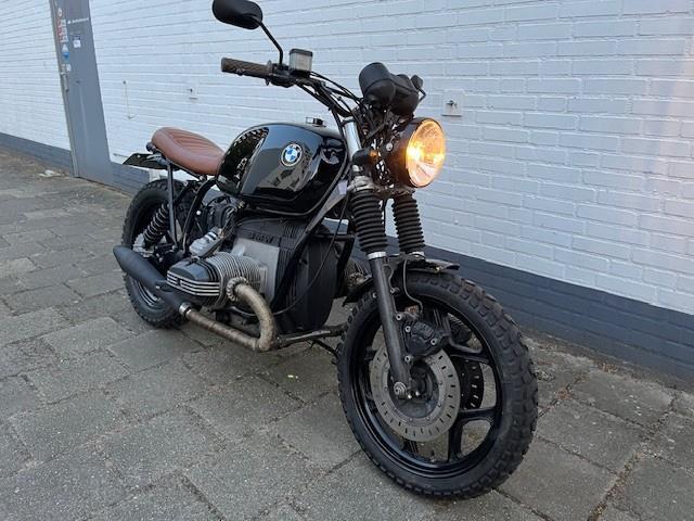 BMW Tour R 80 RT Scrambler 800cc Boxer 1987 zwart NL, Sportuitlaat, Bedrijf, Meer dan 35 kW, Toermotor