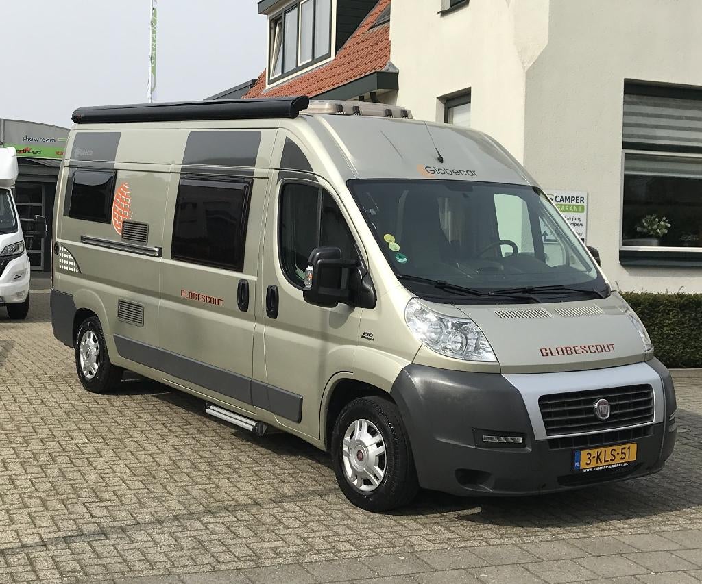 Nette  Globecar 600 Globescout, Caravans en Kamperen, Ringverwarming, Fiat, Pössl, Bedrijf