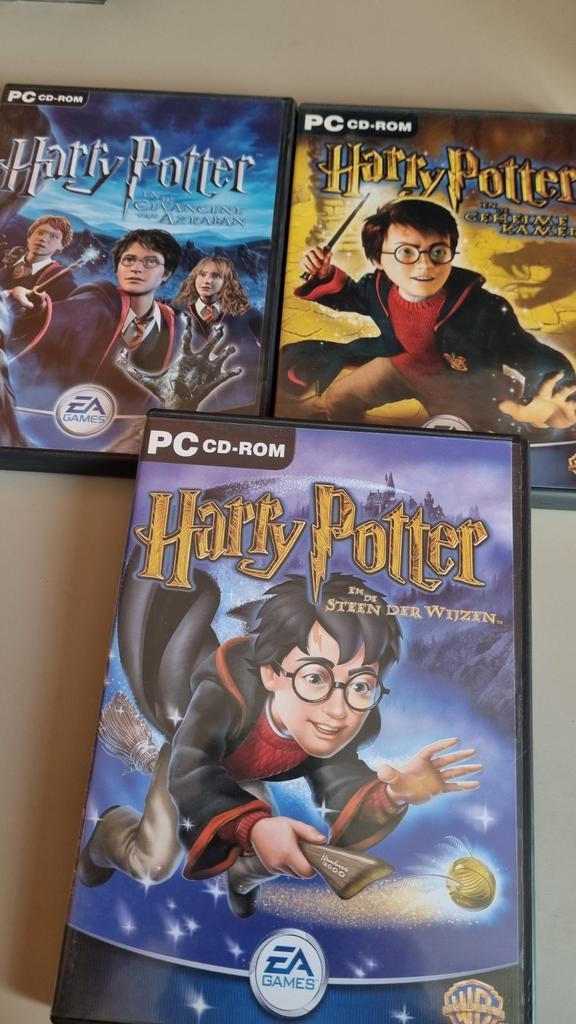Harry Potter PC CD-ROM spellen games, Avontuur en Actie, 1 speler, Ophalen of Verzenden, Zo goed als nieuw