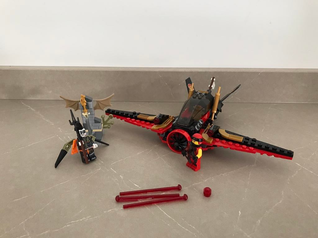Lego ninjago set 70650, Lego, Ophalen of Verzenden, Zo goed als nieuw, Compleet