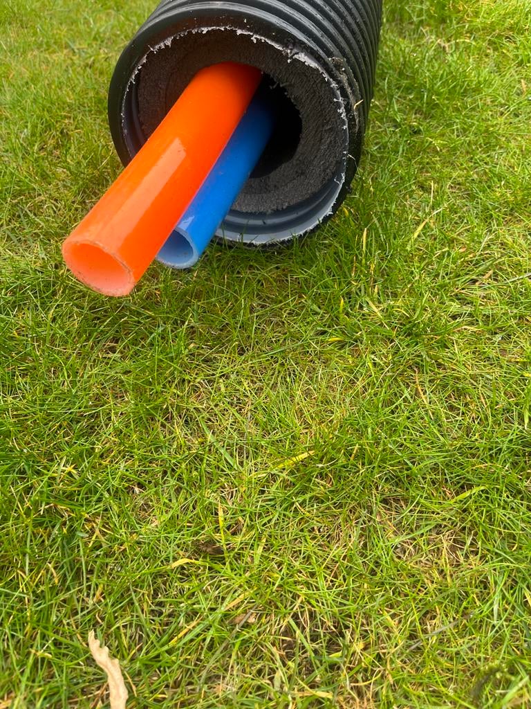 Geïsoleerde buis warmtepomp 240 cm, Doe-het-zelf en Verbouw, Ventilatie en Afzuiging, Ophalen of Verzenden, Gebruikt, Afzuiger