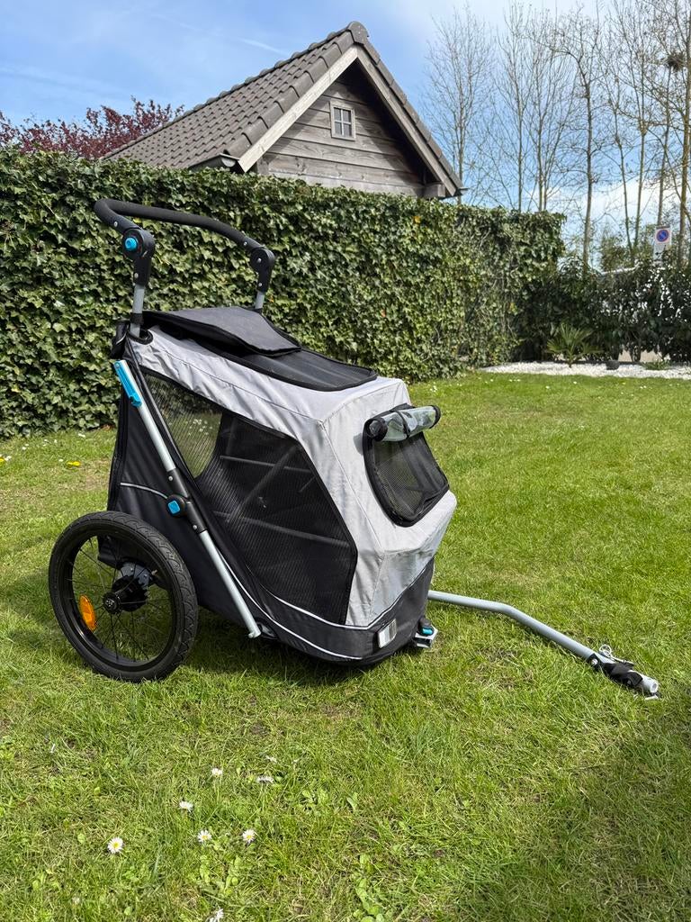 Hondenfietskar Trixie M, Ophalen, Opvouwbaar, 20 tot 40 kg, Zo goed als nieuw