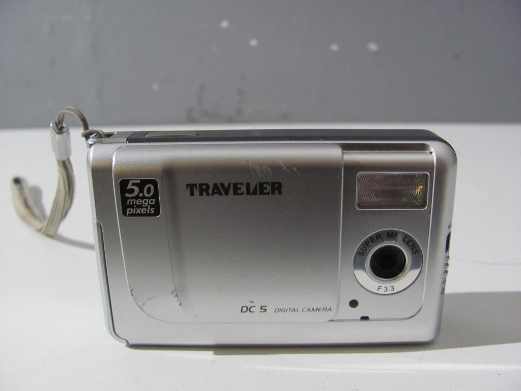 Traveler dc 5 digitale camera met 5mp, Compact, Ophalen of Verzenden, Zo goed als nieuw, 5 Megapixel