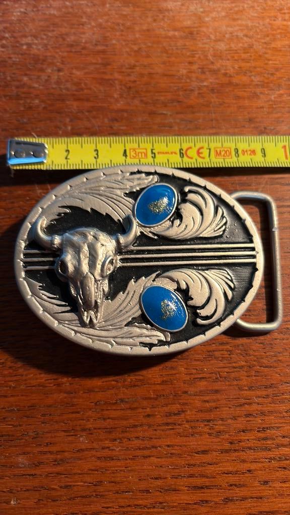 Buckle riemgesp country en western, Kleding | Heren, Ophalen of Verzenden, Zo goed als nieuw, Overige kleuren, Minder dan 95 cm