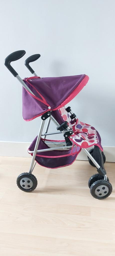 Mothercare Poppenwagen met Vrolijk Stippendesign, Kinderen en Baby's, Speelgoed | Poppen, Ophalen, Babypop
