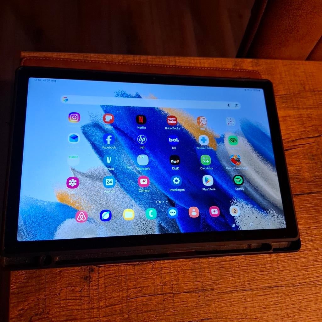 Samsung a8 tablet 4g en wifi, Computers en Software, Android Tablets, Ophalen of Verzenden, Zo goed als nieuw, 10 inch, 32 GB