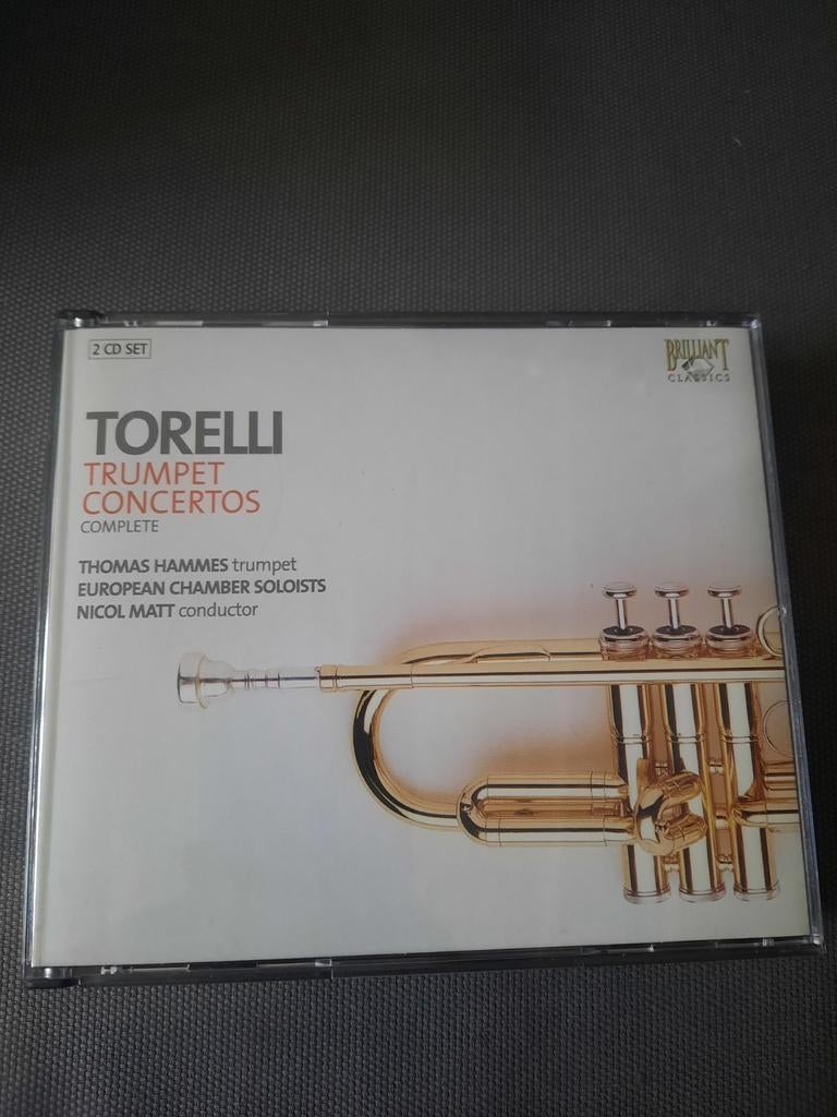 Torelli Trumpet Concertos Complete - 2 CD Set, Boxset, Ophalen of Verzenden, Zo goed als nieuw, Orkest of Ballet