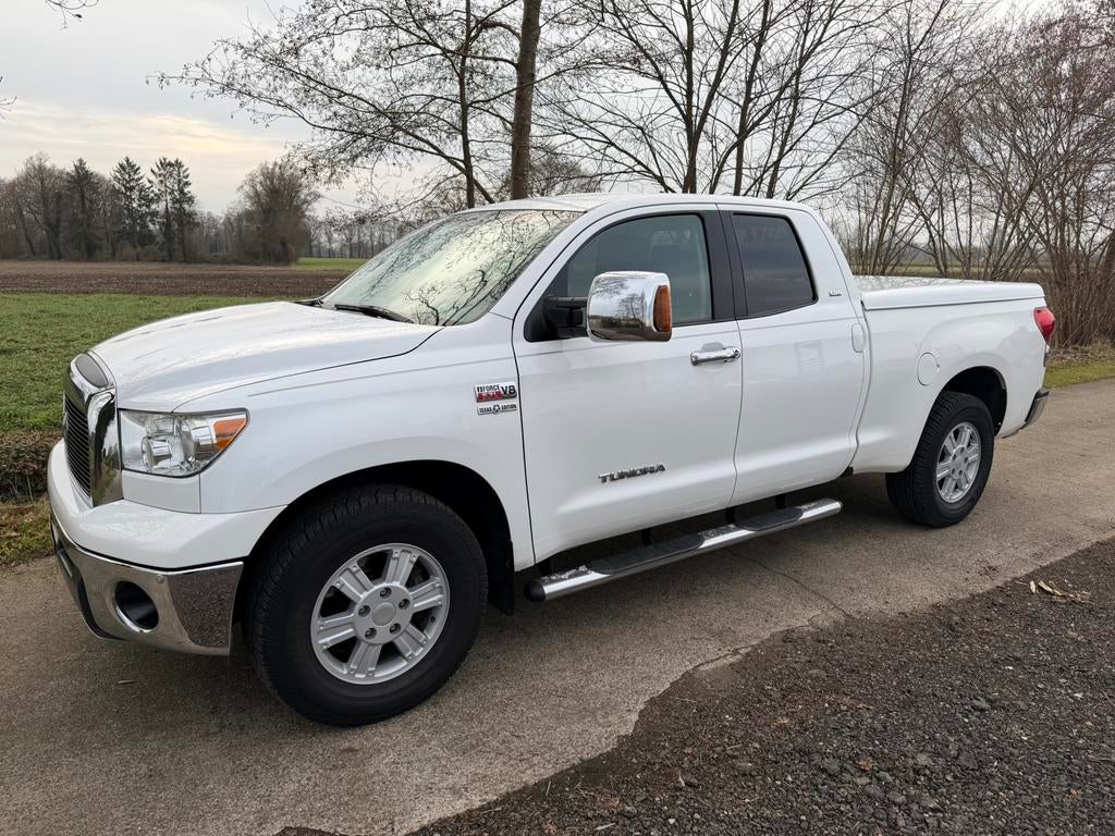 Toyota Tundra 2007 SR5 Tow-Haul Texas Edition grijs kenteken, Automaat, 8 cilinders, Wit, Leder