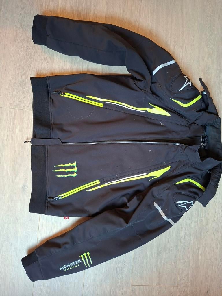 Alpinestars Monster Energy motorjack XXL, Motoren, Kleding | Motorkleding, Jas | textiel, Heren, Ophalen of Verzenden, Alpinestars