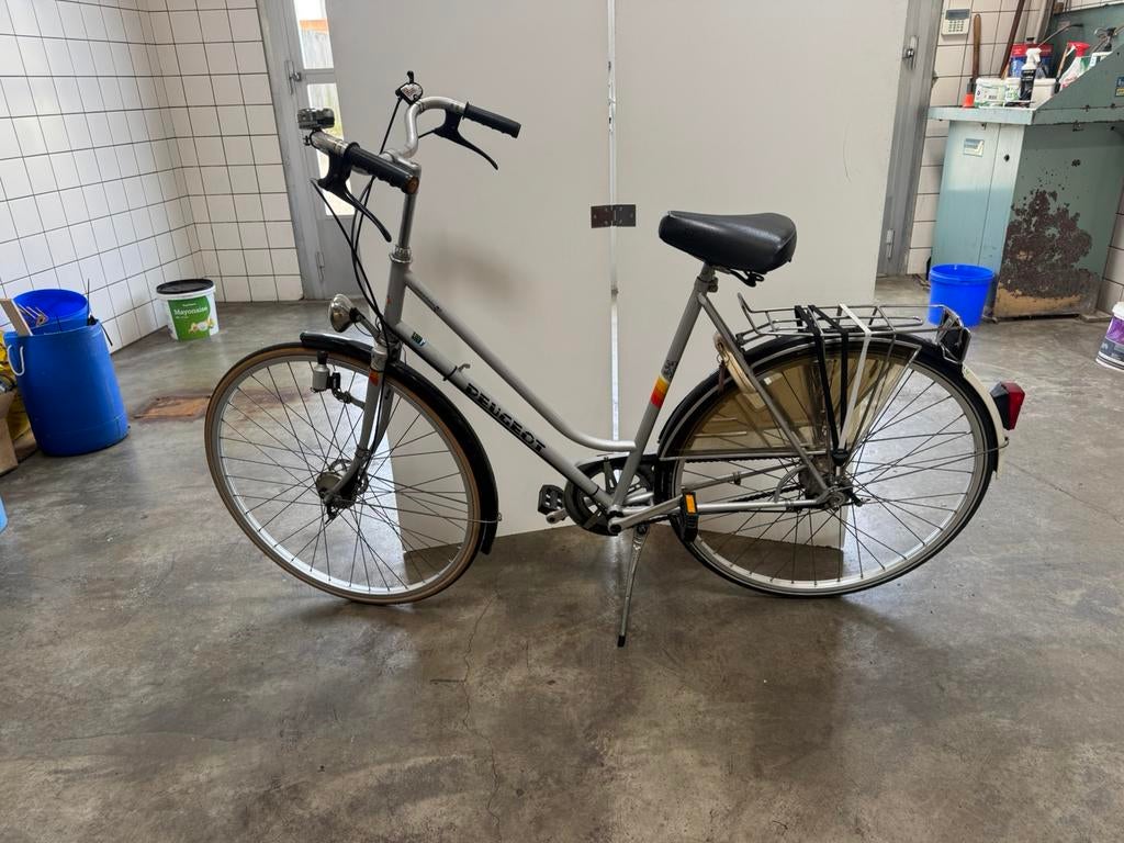 Peugeot Toulouse zilver (Nr: 2171), 55 tot 59 cm, Ophalen