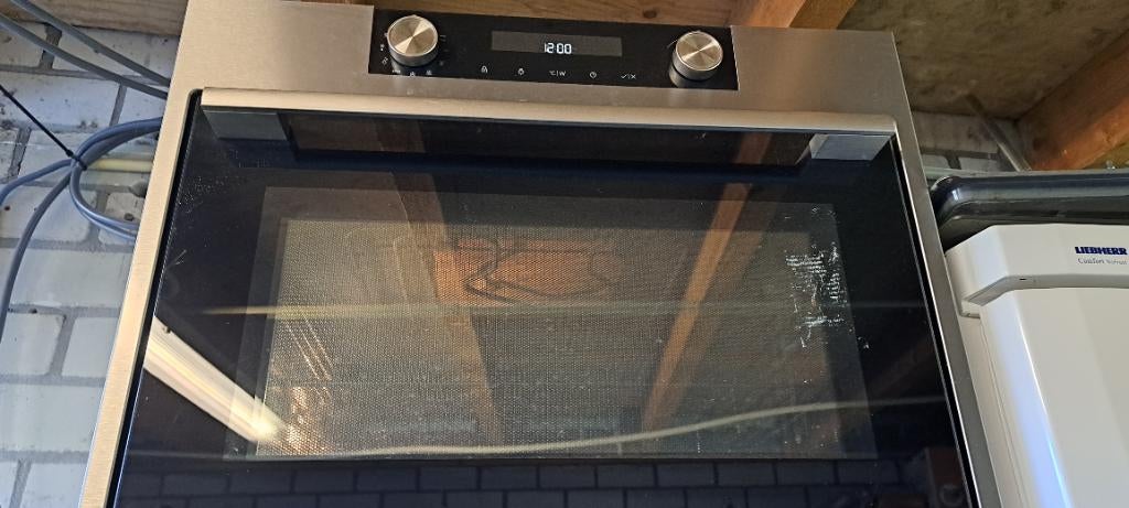 Atag oven, Gebruikt, Oven met grill, Inbouw, 45 tot 60 cm