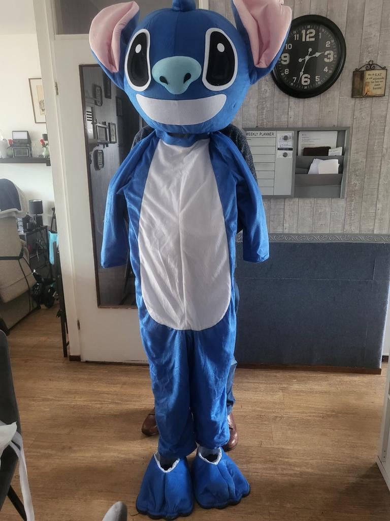 Stitch kostuum voor volwassenen - 1.80m, Ophalen of Verzenden, Gebruikt, Pak of Jurk