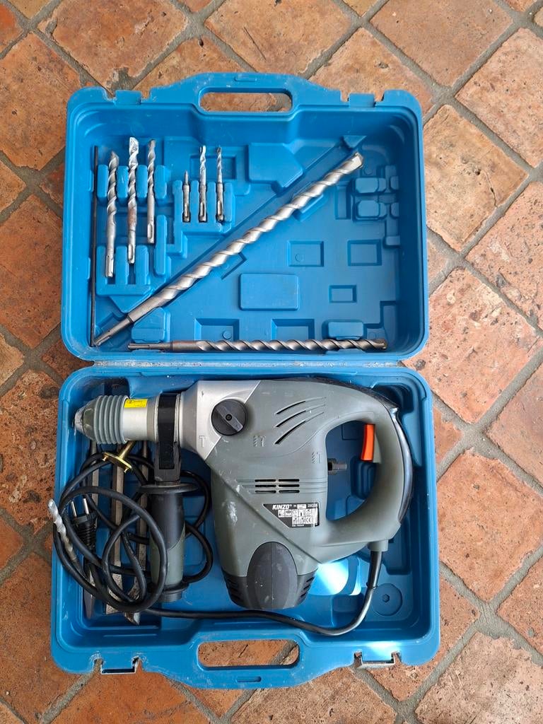 Kinzo breek/boorhamer, Ophalen, Boor- en/of Breekhamer, Klopboormechanisme, Gebruikt