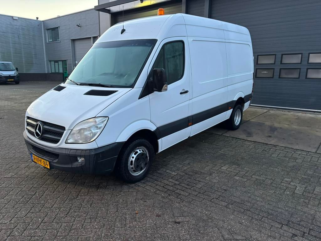 Mercedes-Benz Sprinter 513CDI L2/H2 Dubbellucht 3500Trekhaak, Zwart, 4 cilinders, 129 pk, 450 kg