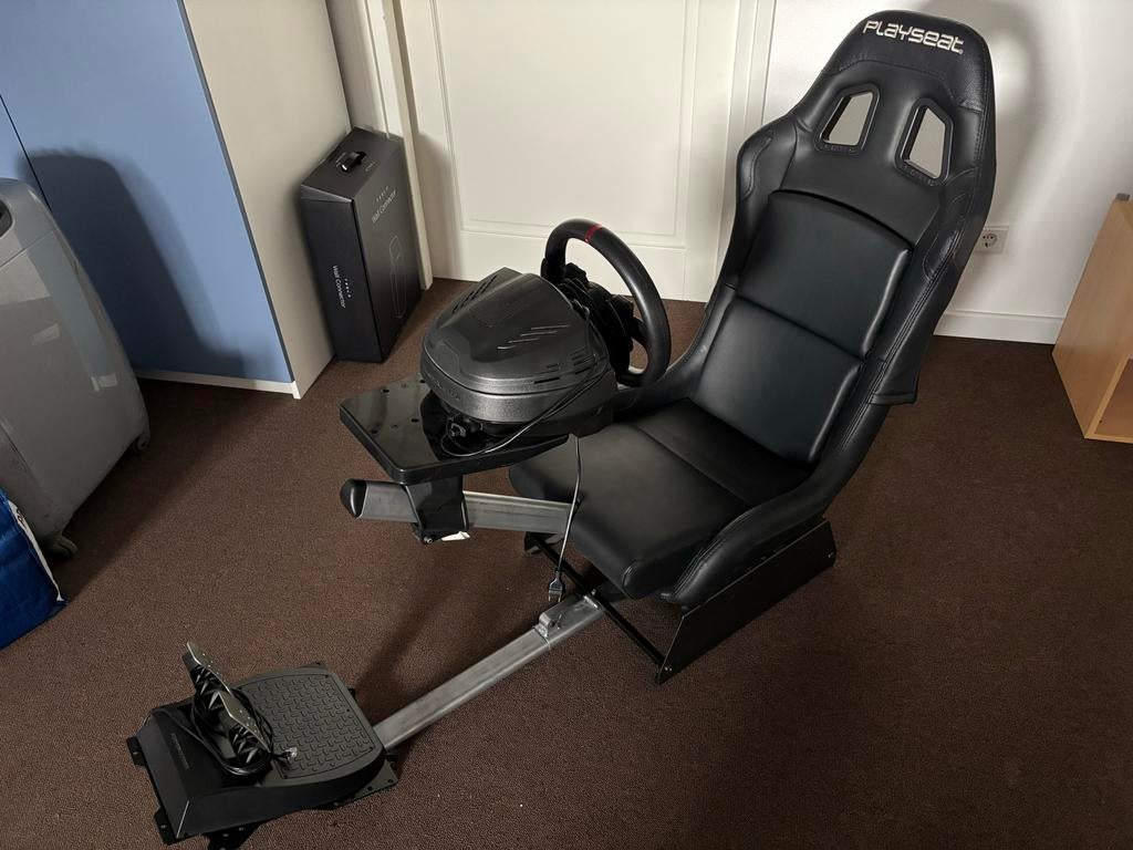 Playseat Revolution met Thrustmaster T300 Ferrari Edition, Ophalen, Zo goed als nieuw, Playseat of Racestoel, PlayStation 3