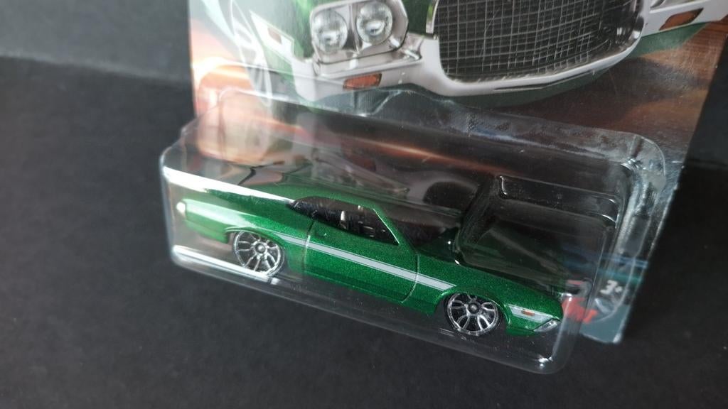 Ford Gran Torino Sport 1972 1:64 Hotwheels Fast Furious Pol, 1186 MJ 1 NL, Auto, Verzenden, Nieuw