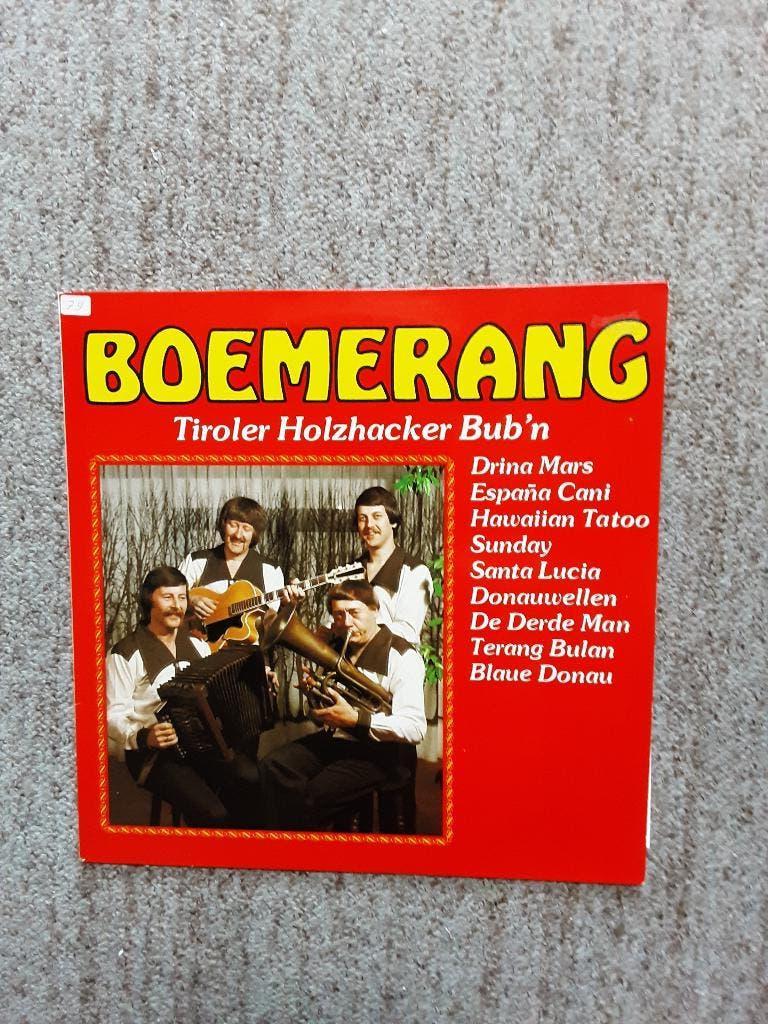 vinyl lp Boemerang boemerang, Ophalen of Verzenden, Zo goed als nieuw, 12 inch, Levenslied of Smartlap