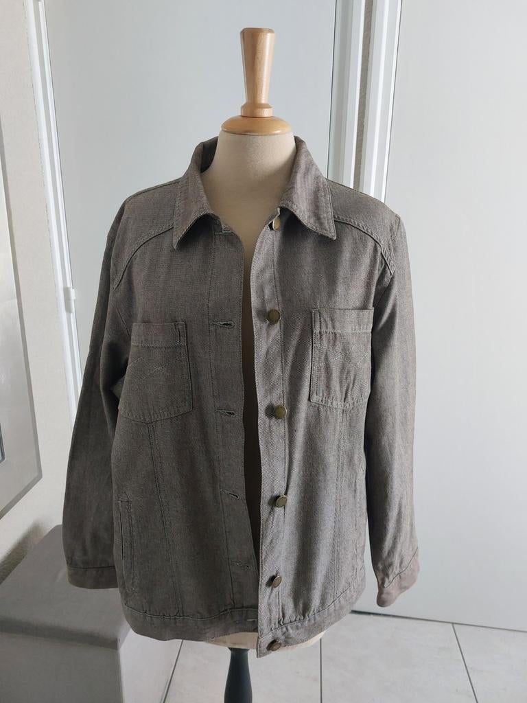 Groen jeans jasje, MS Mode, Ophalen of Verzenden