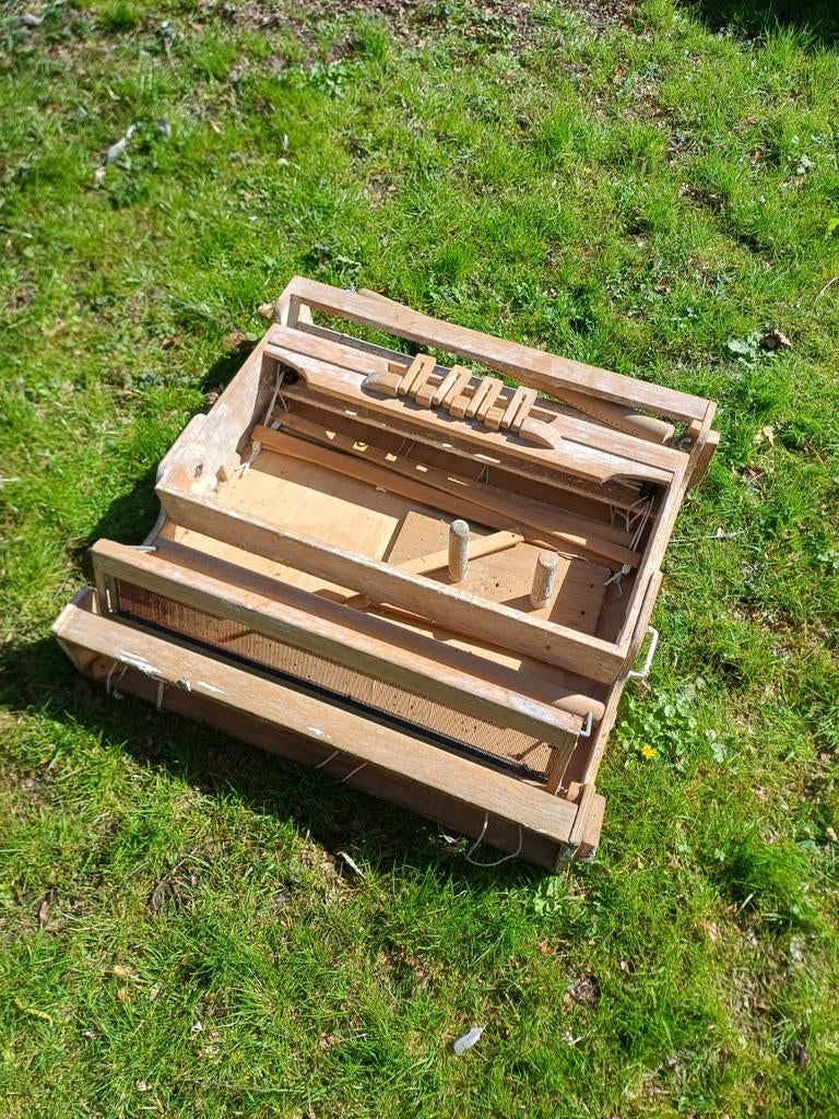 Weefgetouw, Ophalen, Gebruikt