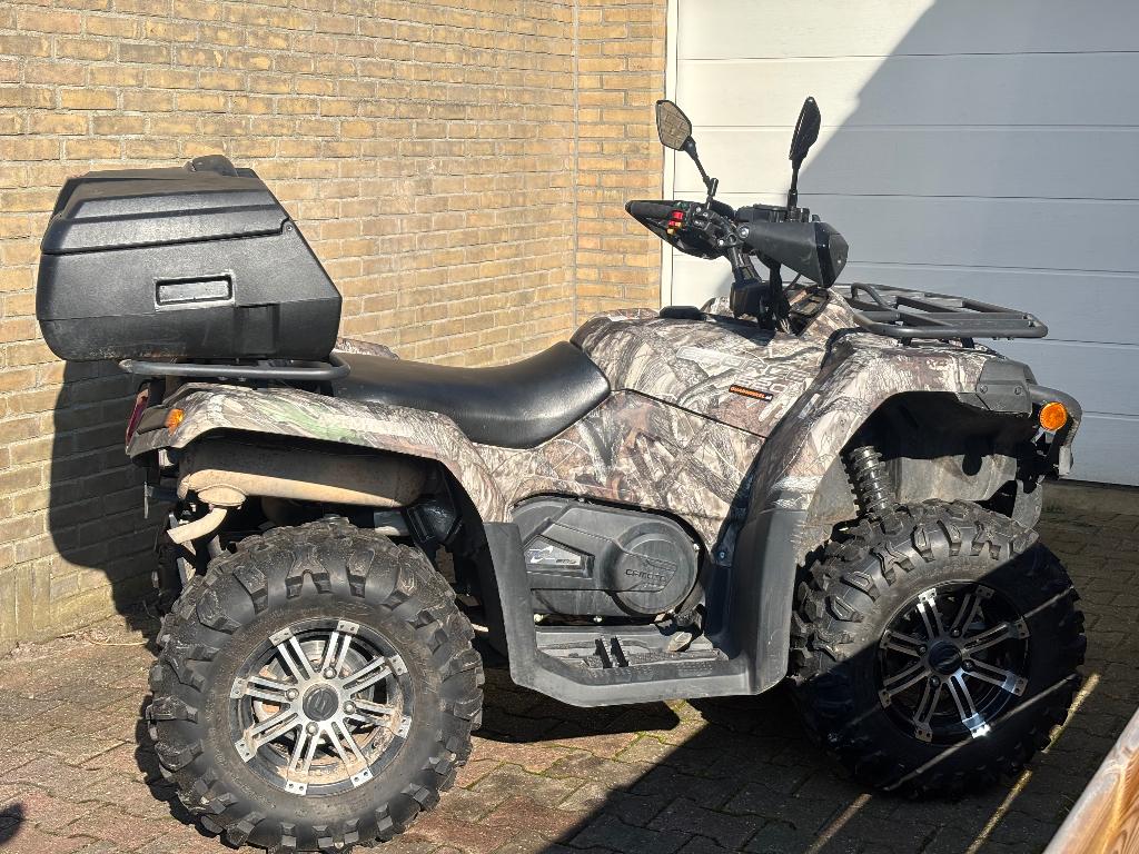 CF Moto CForce 520 S camo, Motoren, 495 cc, 1 cilinder, 12 t/m 35 kW