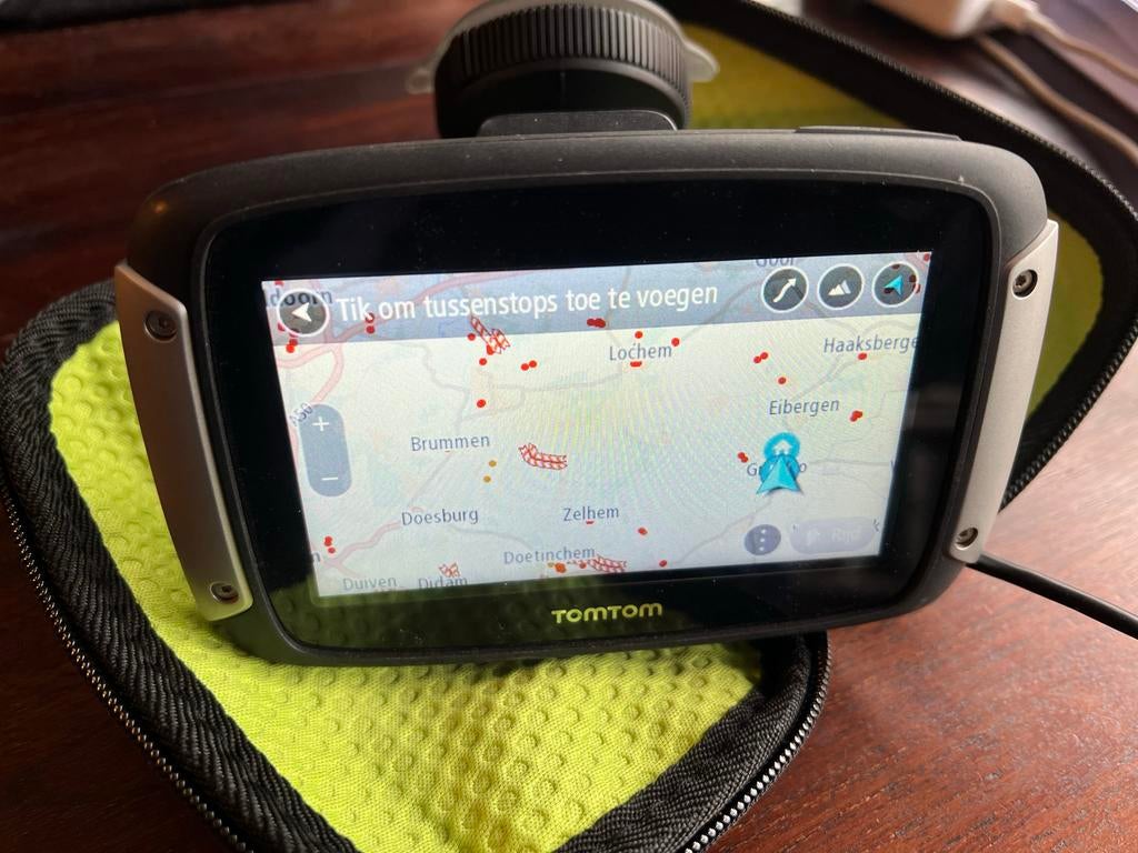 TomTom Rider 400, Ophalen, Gebruikt