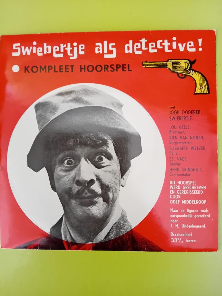 Swiebertje als detective! - Hoorspel op vinyl, Ophalen of Verzenden, Gebruikt, 7 inch, Overige genres