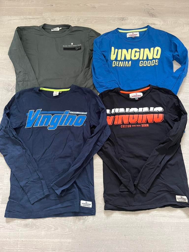 Pakket longsleeves maat 146/152, Ophalen of Verzenden, Zo goed als nieuw, Maat 152