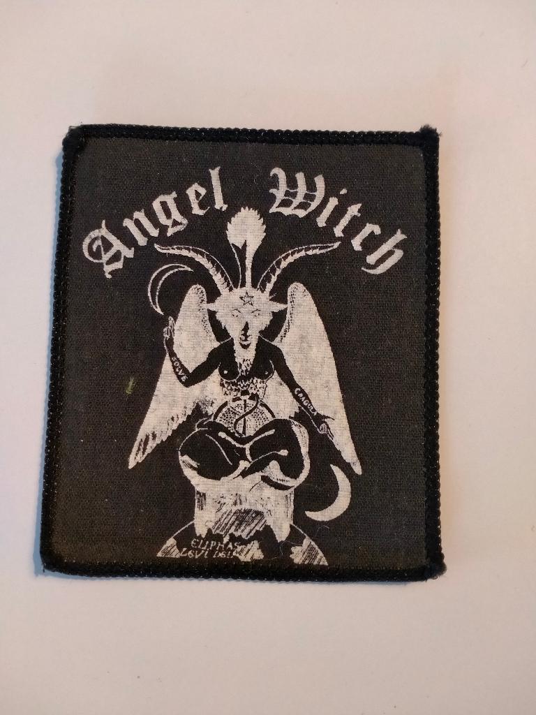 Angel Witch vintage logo patch metal rock muziek embleem, Verzamelen, Ophalen of Verzenden, Nieuw, Kleding