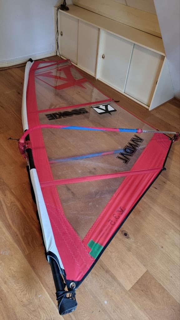 3.5m surfzeil, complete set in handige draagtas, Watersport en Boten, Windsurfen, Ophalen of Verzenden, Zeil, Minder dan 5 m²