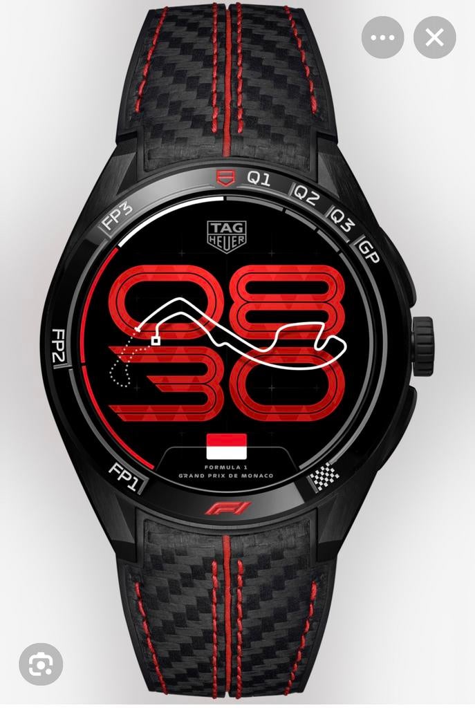Tag Heuer Connected E5 Formula 1, Conditie, Zwart, Nieuw, Ophalen of Verzenden