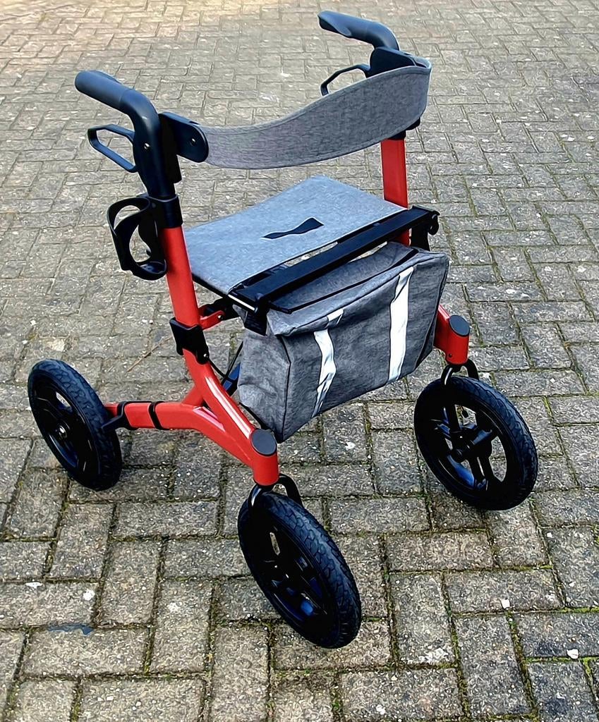 Rollator outdoor met grote luchtbanden (NIEUW), Diversen, Rollator outdoor, Nieuw, Ophalen of Verzenden, Rollator outdoor