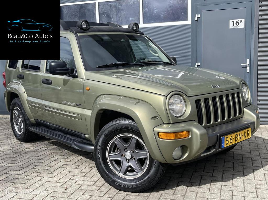 Jeep Cherokee 2.8 crd|3400kg trekg|Nieuwe Apk! | Grijs kent., Auto's, Bestelauto's, Stof, Gebruikt, 4 cilinders, 150 pk