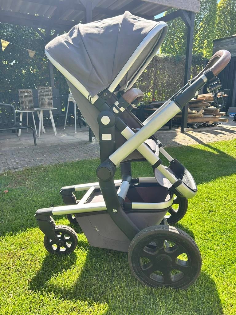 Joolz Day 2 antraciet, Gebruikt, Verstelbare duwstang, Combiwagen, Ophalen