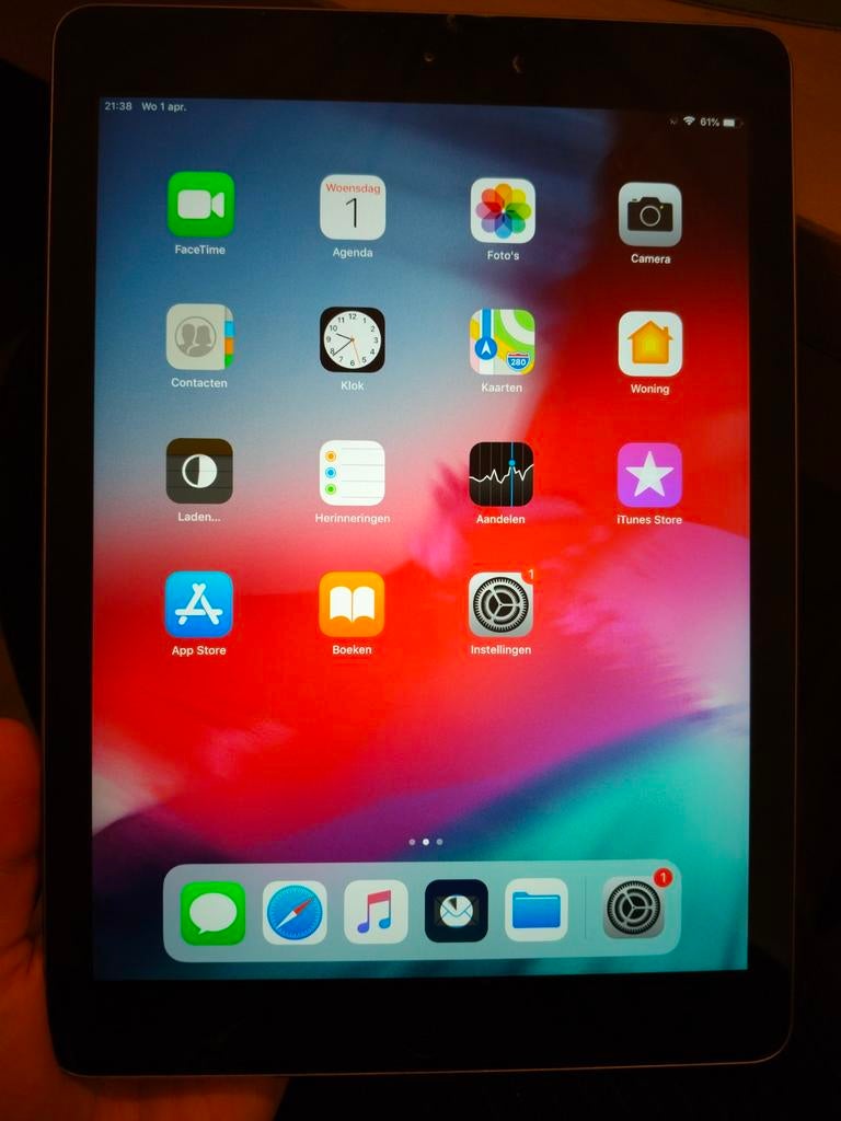 iPad Air A1474 16GB, Computers en Software, Apple iPads, 10 inch, Gebruikt, Apple iPad Air, Ophalen of Verzenden