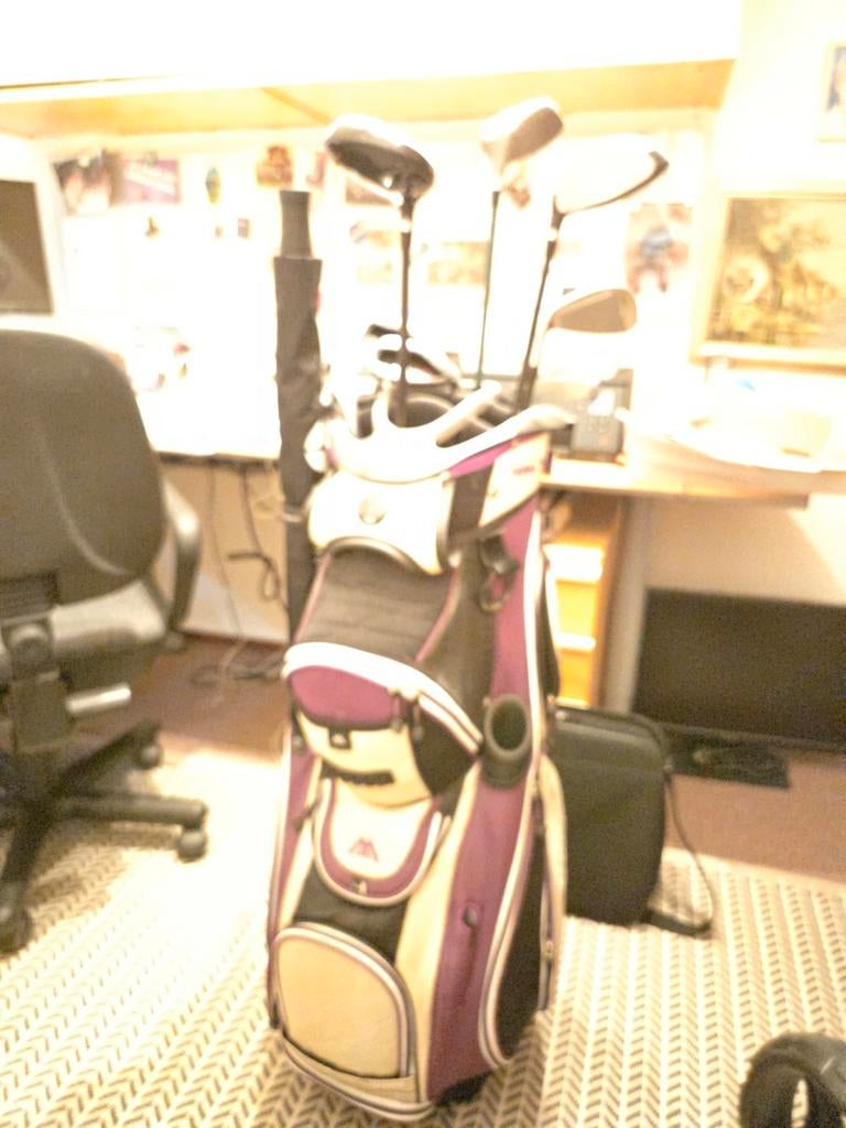 Beginners golfset met tas en golfkar, Ophalen, Gebruikt, Set, Overige merken