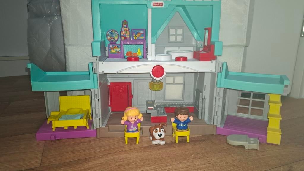 Fisher Price Little People - Handige Helpers Huis, Ophalen of Verzenden, Zo goed als nieuw, Speelset