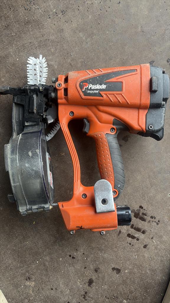 Paslode IM45 tacker, Ophalen of Verzenden, Gebruikt