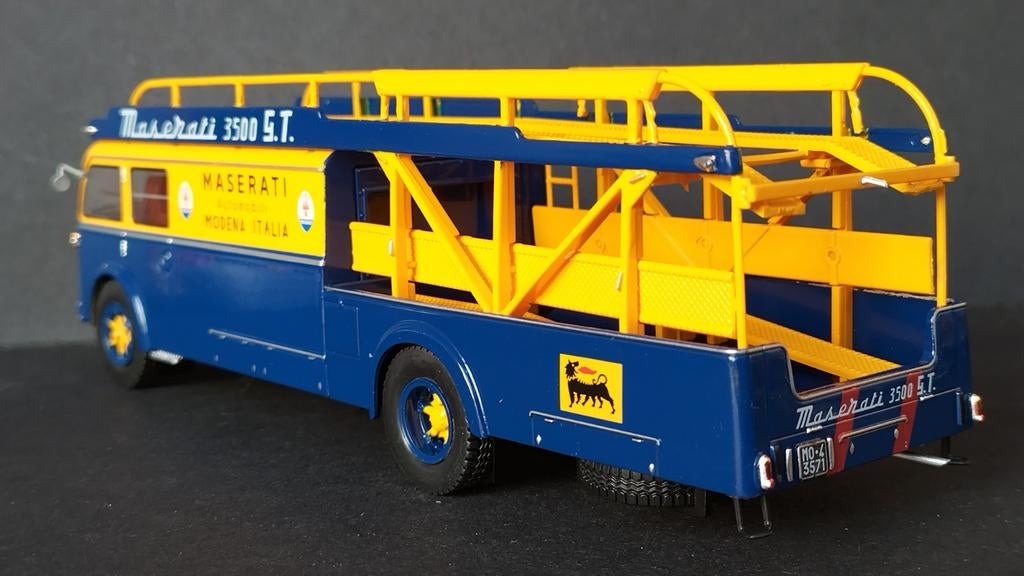 Fiat 642 Bartoletti Maserati Transporter 1:43 Altaya  Pol, Overige merken, Auto, Verzenden, Rue des Dragons 7 Cheseaux france