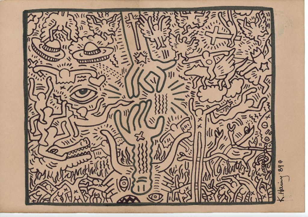 Keith Haring Artwork, Verzenden