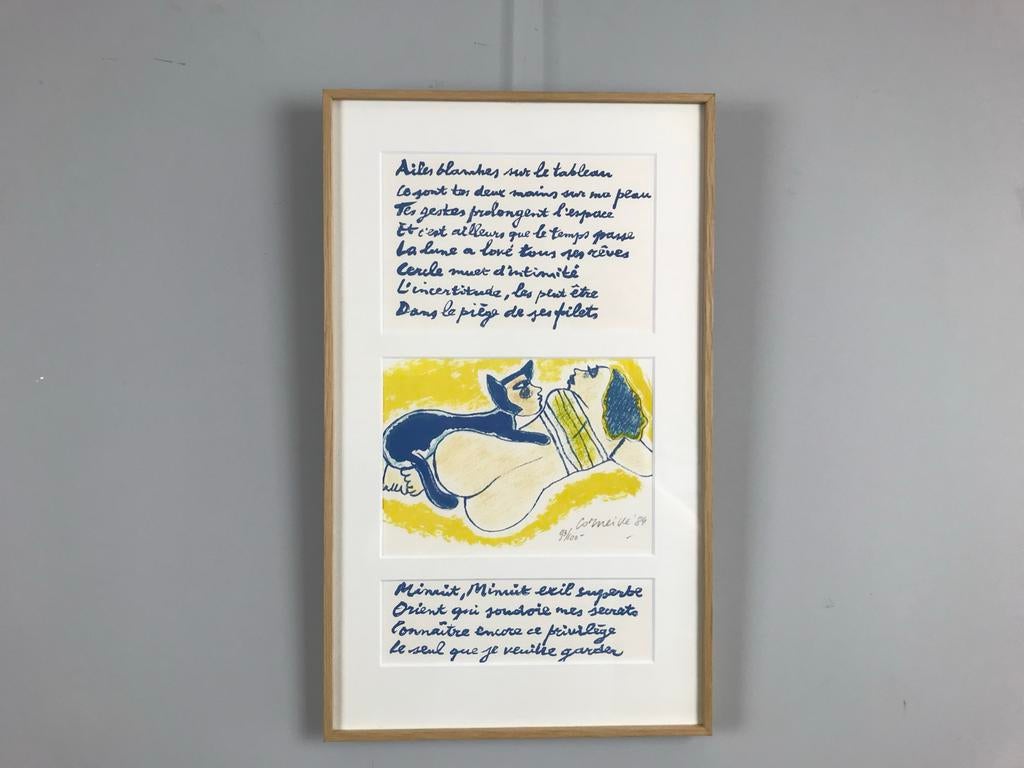 Corneille '84 - Gesigneerde en genummerde litho, Antiek en Kunst, Kunst | Litho's en Zeefdrukken, Ophalen