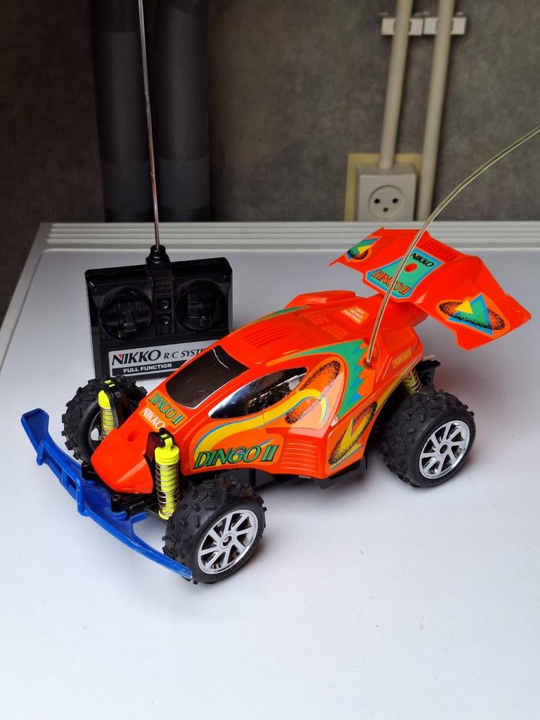 Vintage nikko rc auto dingo 2, Ophalen of Verzenden, Gebruikt, Overige schalen, Onderdeel