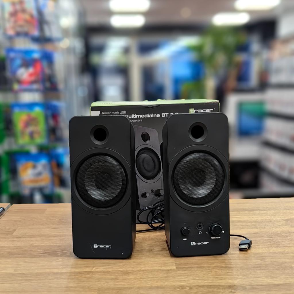 Tracer Speakers | Aux bekabeld - Prima!, Computers en Software, Pc speakers, Flex Ltd., Zo goed als nieuw, https://flex.com/contact-us