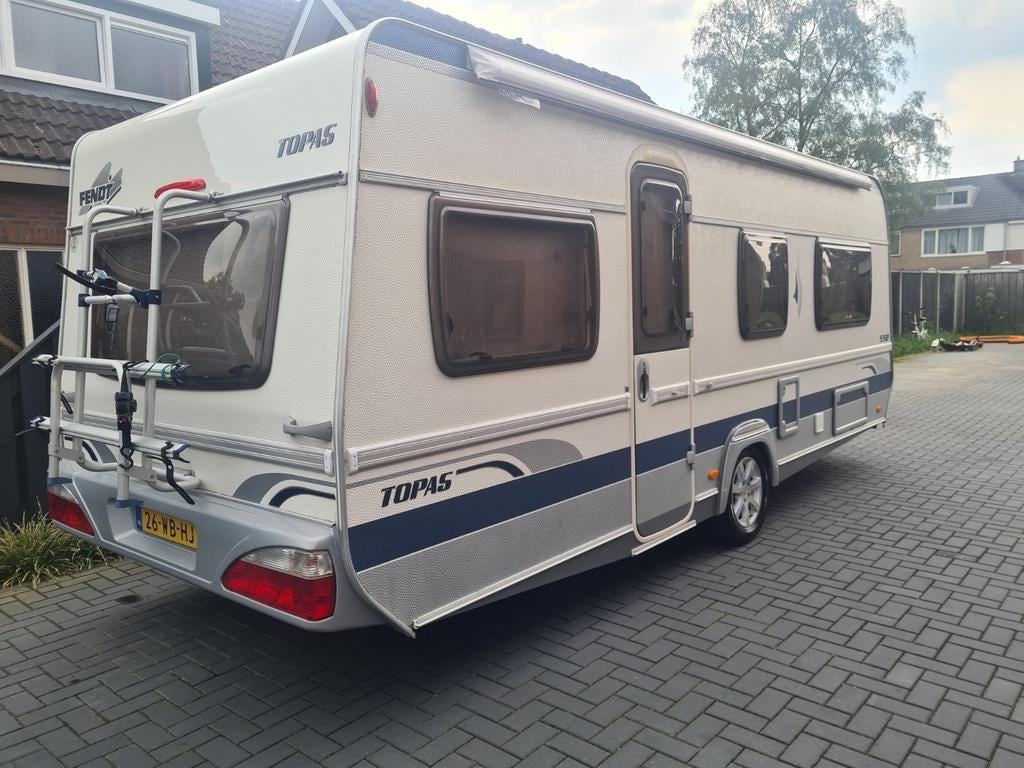 Fendt 550TG bj 2008 met aparte bedden Airco Mover Groot bed, Rondzit, Fendt, Tot en met 4, Oven
