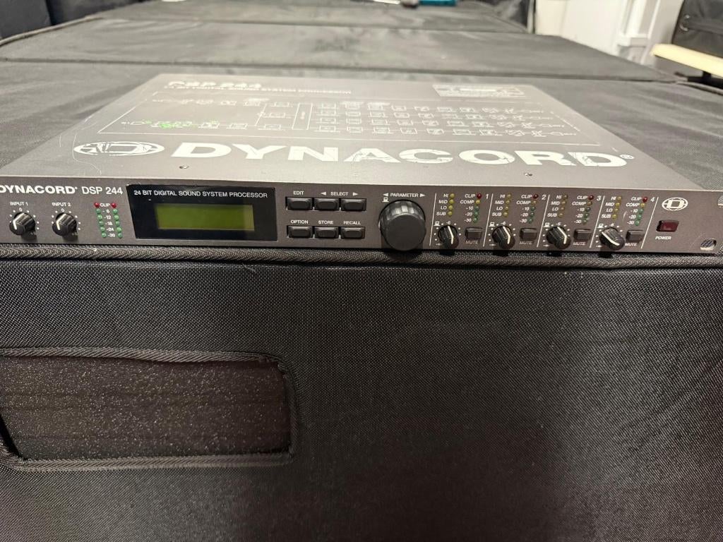 Dynacord DSP 244 processor, Audio, Tv en Foto, Luidsprekers, Gebruikt, Overige typen, 120 watt of meer, Ophalen