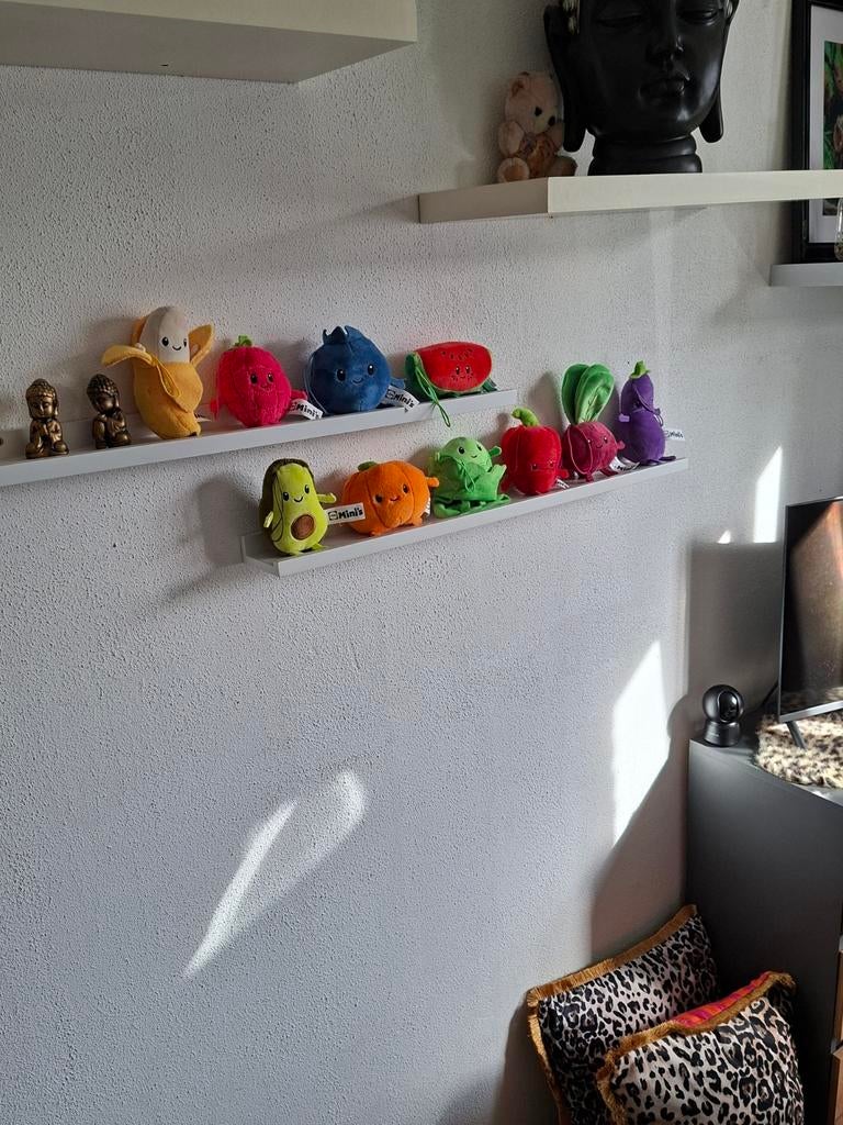 Te koop fruit knuffeltjes van de lidl, Ophalen, Zo goed als nieuw, Overige typen